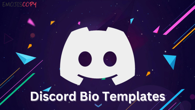 Discord-Bio-Templates